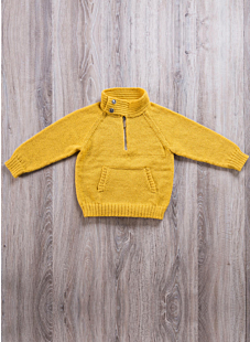 Zipped Neck Sweater