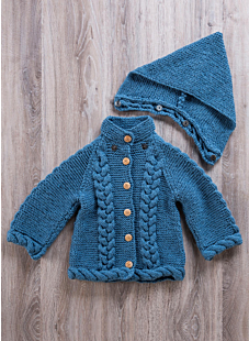 Coat with Removable Hood