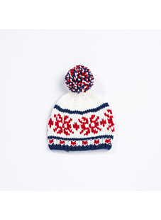 Jacquard beanie