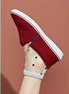 Low Zippered Shoes