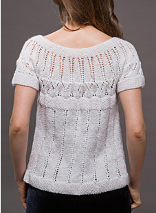 Short-sleeve Openwork Cardigan