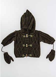 Jacket and mittens