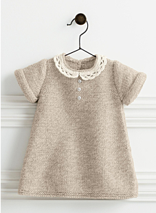 Lace Collar Dress
