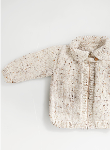 Zip-front Cardigan
