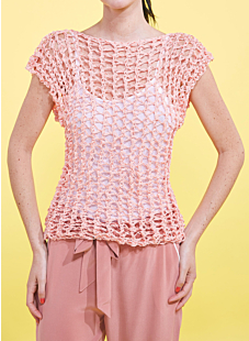 Short-Sleeve Sweater