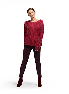 Peplum sweater