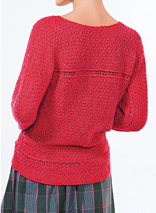 Boat-neck sweater