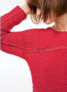 Boat-neck sweater