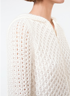 Zipped hooded jacket
