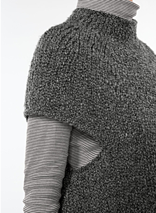 Top down sweater