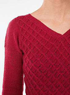 V neck sweater