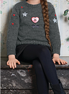 Round neck sweater