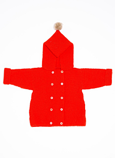 Hooded coat