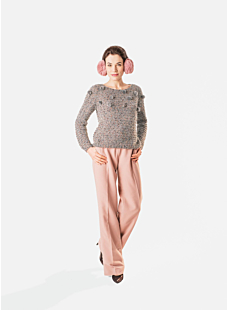 Round neck sweater