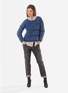Round neck sweater