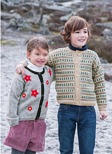 Round neck cardigan