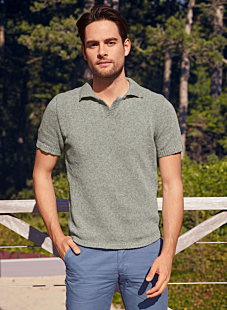 Short-sleeve polo shirt