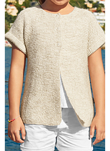 Mag. 185 - #07 Short sleeved cardigan