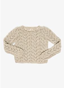 Short lace sweater