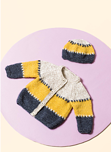 Three colour hat