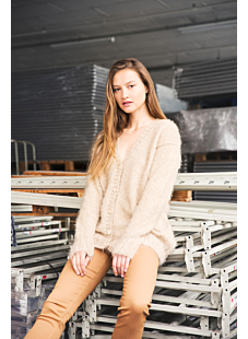 V neck cardigan