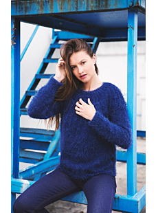 Top down sweater