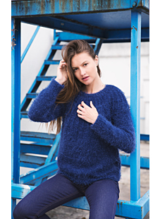 Top down sweater