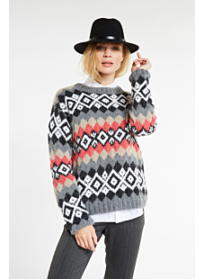 Intarsia sweater