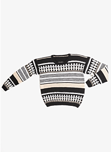 Intarsia sweater