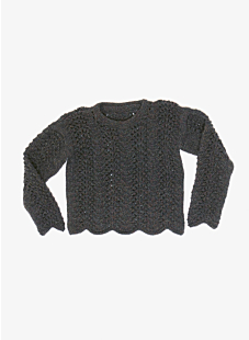 Lace sweater