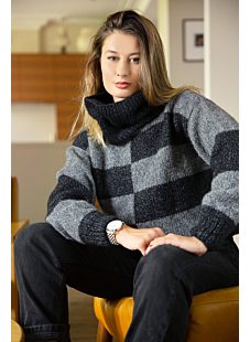 Roll neck sweater
