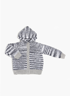 Hooded yoke jacket