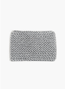 Chunky garter stitch snood