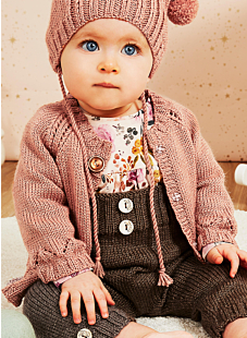 Raglan lacy cardigan