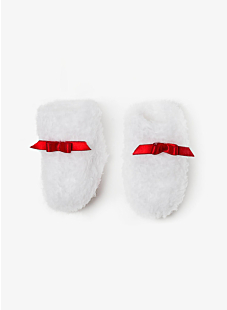 Fuzzy slippers
