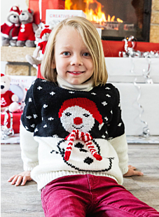 Pull Noël pour enfant de 6 à 10 ans