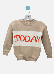 Intarsia sweater