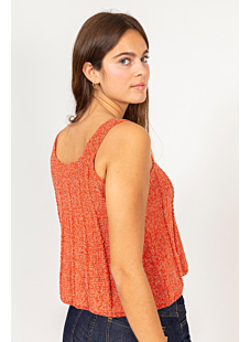 Cabled A-line top