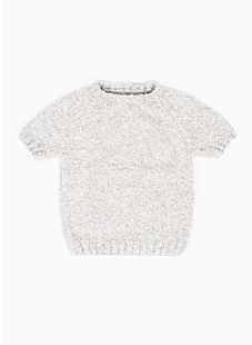 Short sleeve sweater