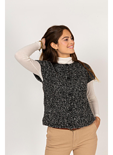 Top down cardigan