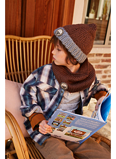 Two color hat