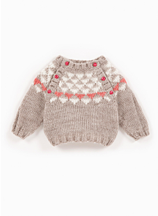Fairisle raglan sweater
