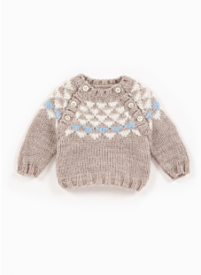 Fairisle raglan sweater