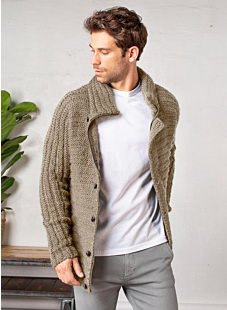 High neck zipped jacket