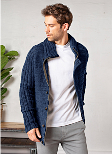 High neck zipped jacket