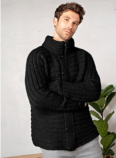 High neck zipped jacket