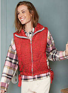 Side zip vest