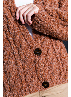 Cable Cardigan