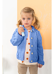 Cabled cardigan