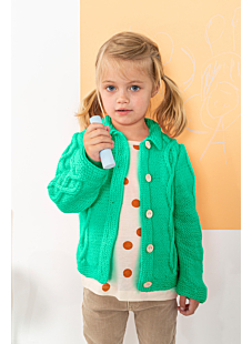 Cabled cardigan